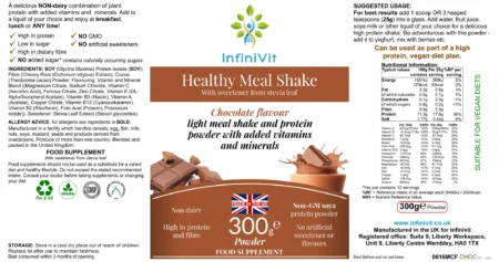 Healthy Meal Shake - Chocolate Flavour - Image 2