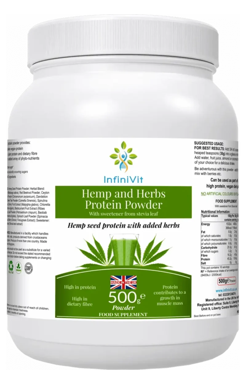 Hemp and Herbs Protein Powder