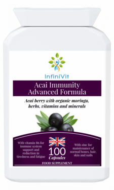 Acai Immunity Advanced Formula - Acai Berry Powder for enhanced immune support and overall well-being.