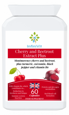 Cherry and Beetroot Extract Plus - Unlock the Benefits of Beetroot with this Powerful Supplement.