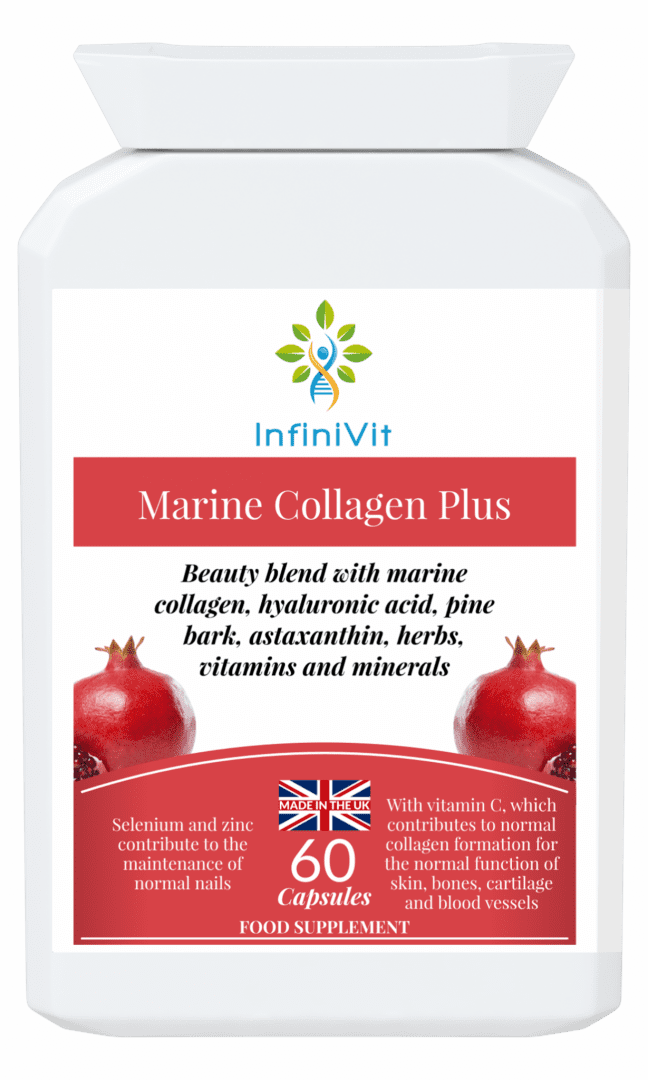 Marine Collagen Plus - Premium Marine Collagen Tablets for Youthful Skin and Joint Health Support.