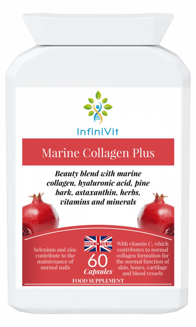 Marine Collagen Plus - Premium Marine Collagen Tablets for Youthful Skin and Joint Health Support.