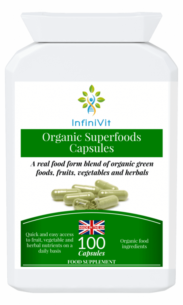 Organic Superfoods Capsules - Power-packed Superfood Supplements for Enhanced Nutrition and Well-being