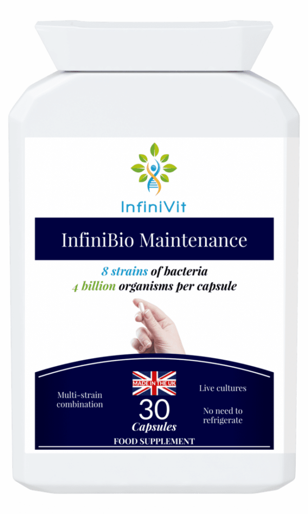 InfiniBio Maintenance - Lactobacillus Acidophilus Supplement for Daily Probiotic Support