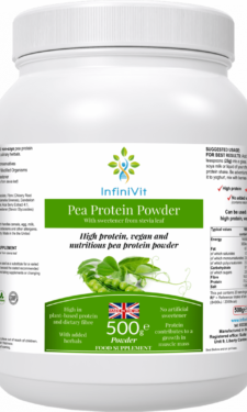 Pea Protein Powder - High-quality plant-based protein for enhanced nutrition and muscle recovery.