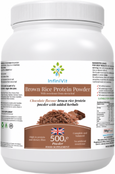 Brown Rice Protein Powder - High-quality plant-based protein for optimal nutrition and muscle recovery