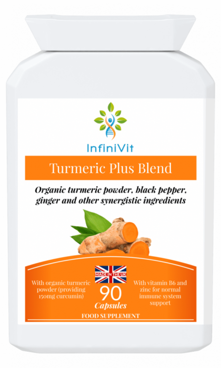 Turmeric Plus Blend - The Best Turmeric Supplement for Overall Health and Well-being.