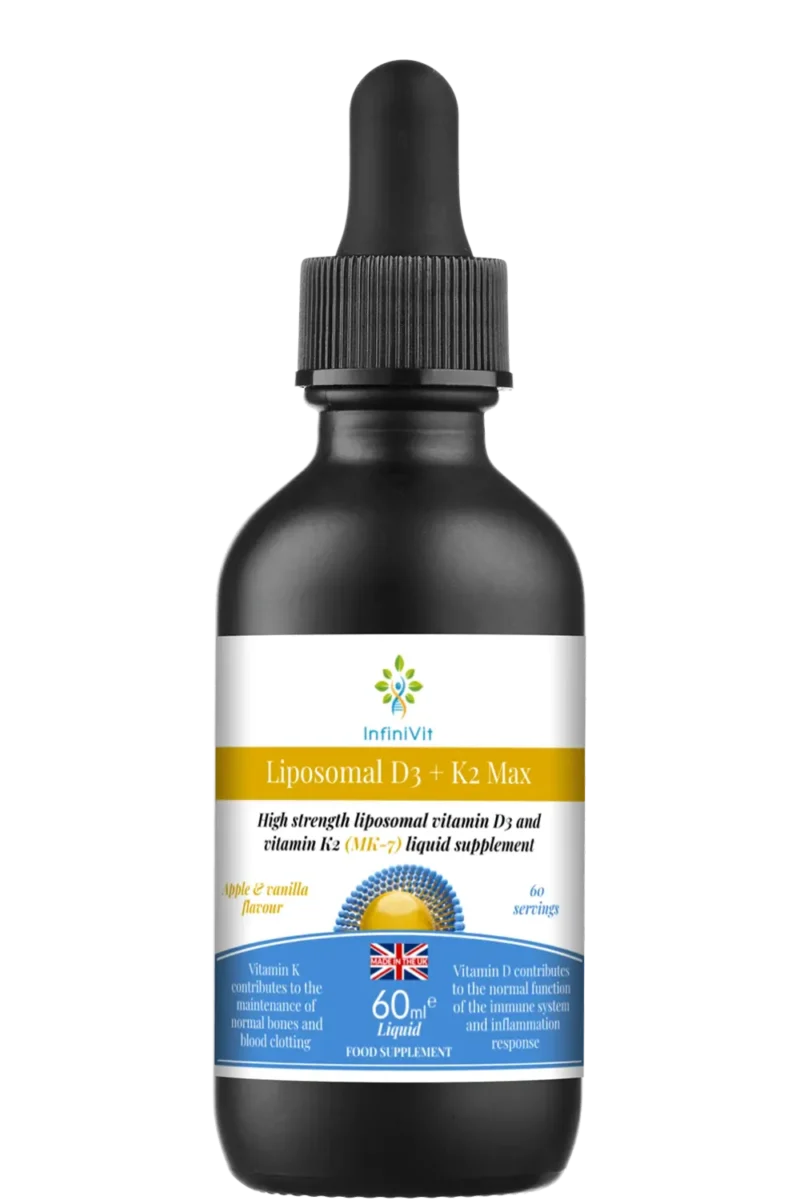 Liposomal Vitamins D3 +K2