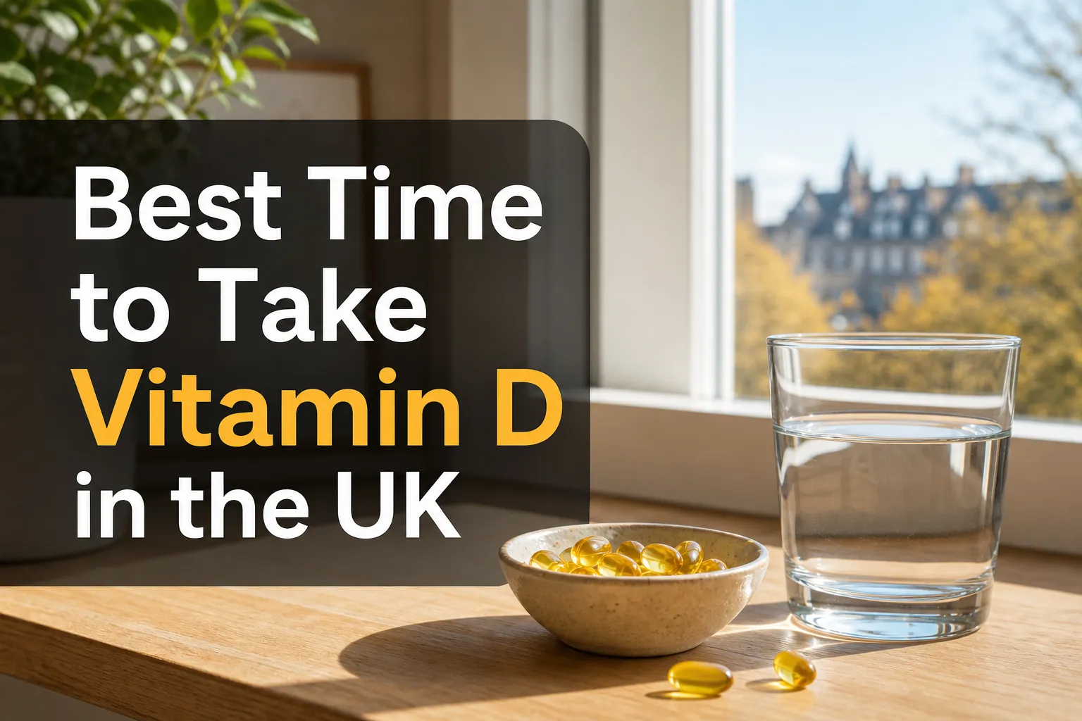 Best Time to Take Vitamin D in the UK