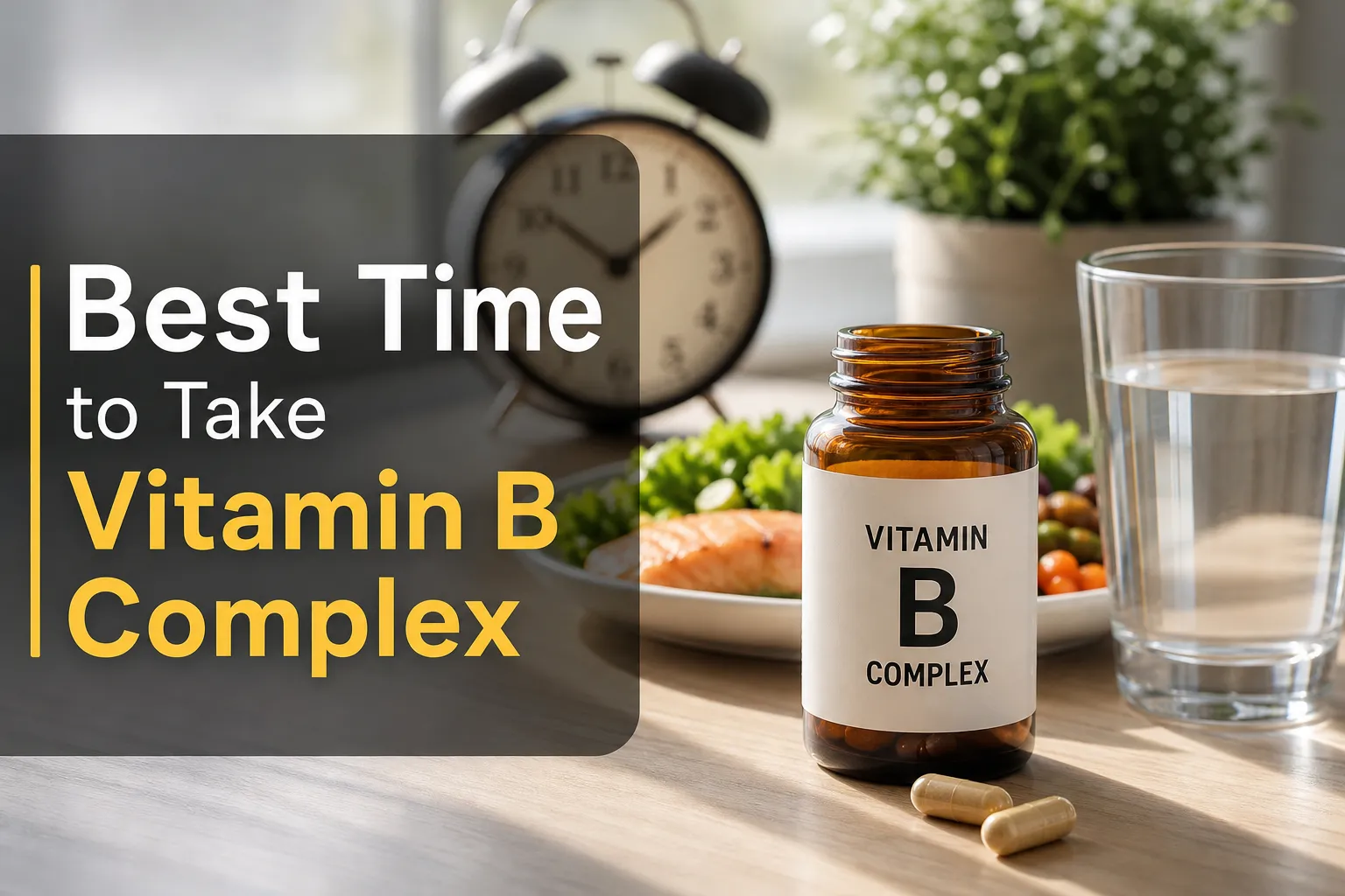 Best Time to Take Vitamin B Complex