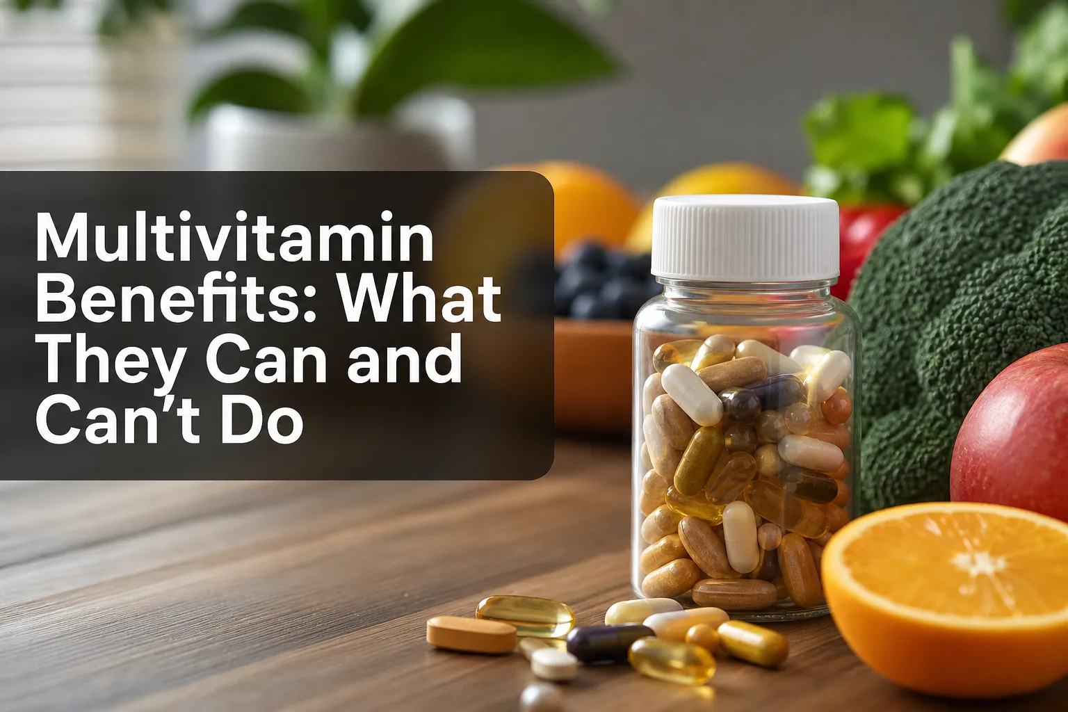 Multivitamin Benefits: What They Can and Can’t Do