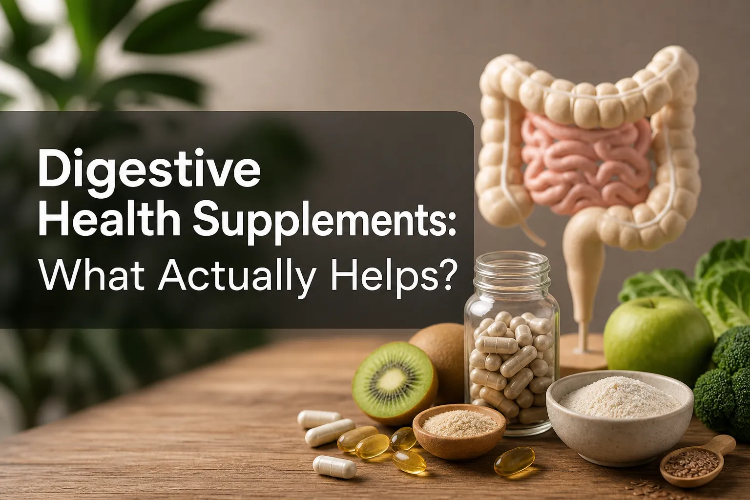 Digestive Health Supplements: What Actually Helps?