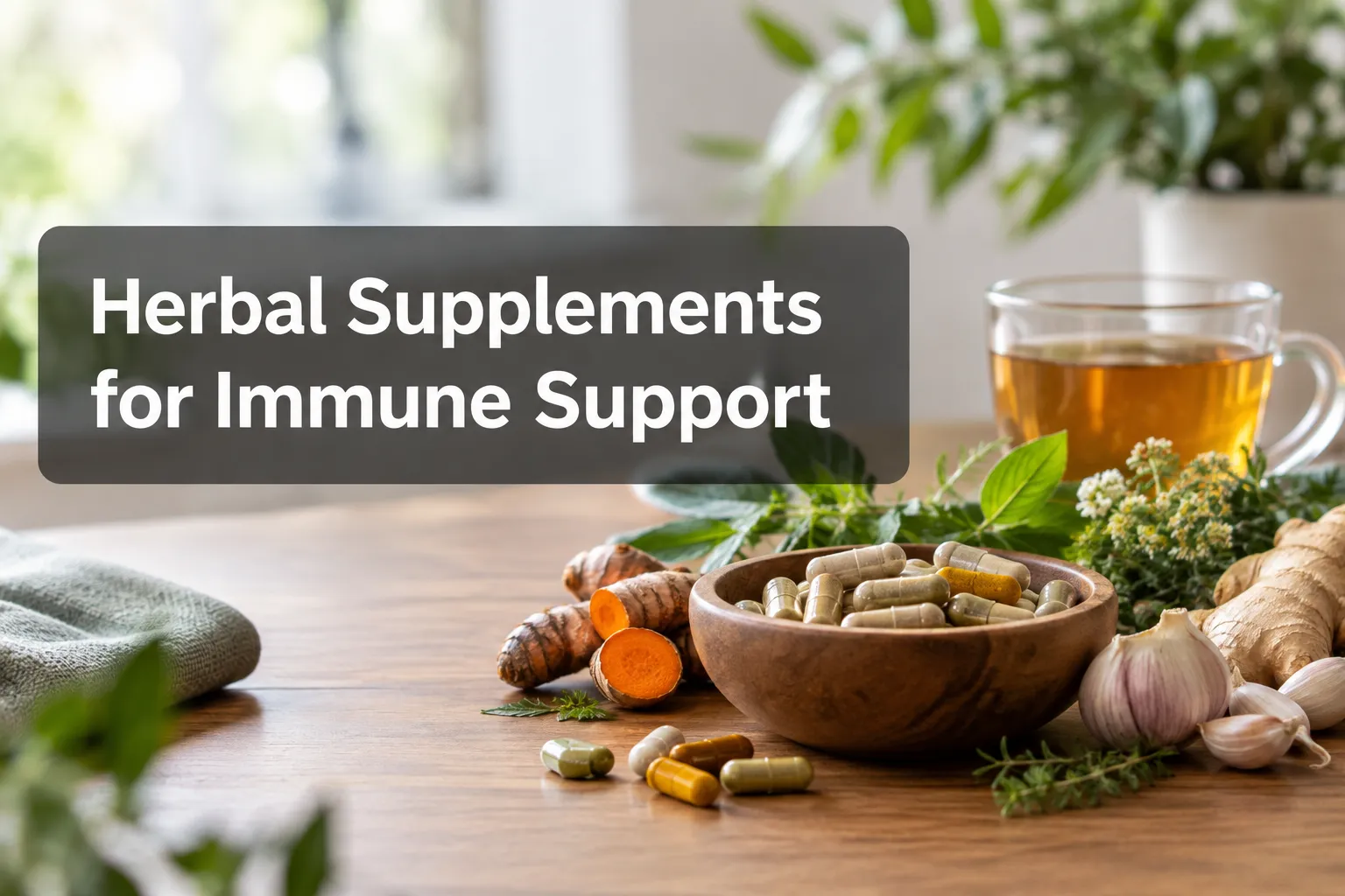Herbal Supplements for Immune Support: UK Guide