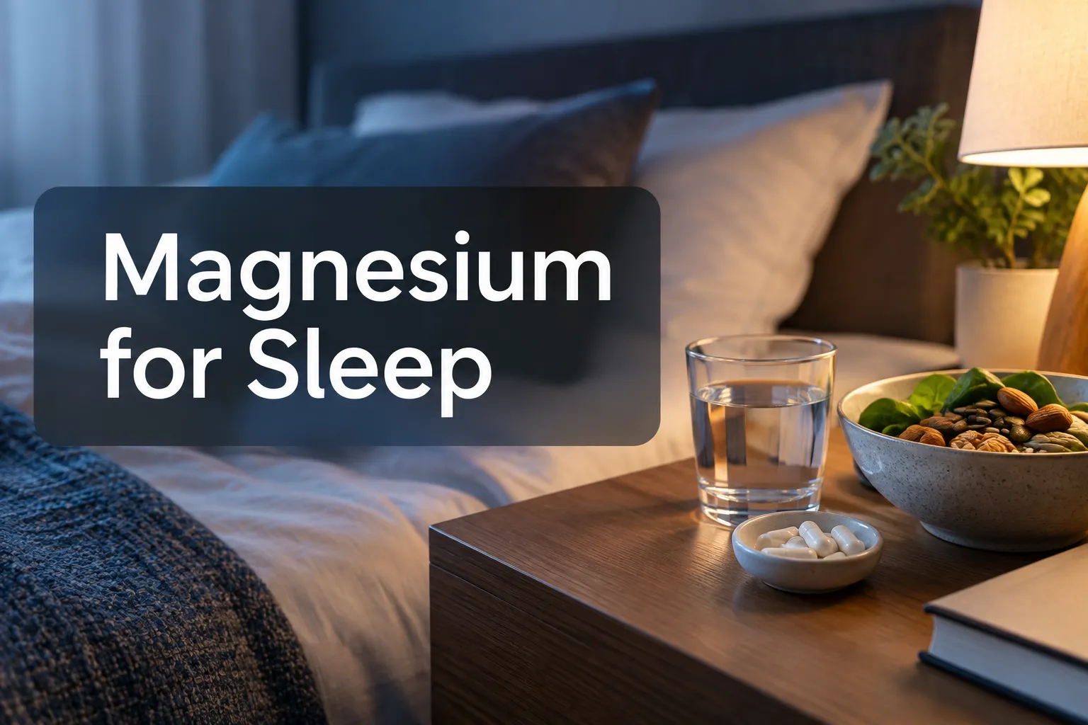 Magnesium for Sleep: What Does the Evidence Say?