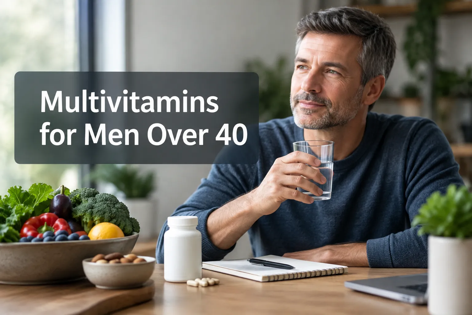 Multivitamins for Men Over 40: What Matters?